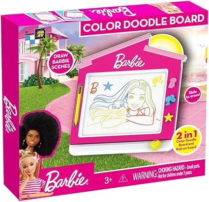 Barbie Magnetic Color Doodle Board - Marah Kids