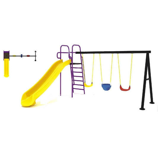 Gambol - Mega Swings for Kids with Play Slide and Metal Ladder - image 2