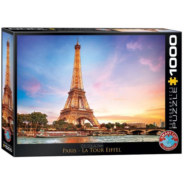 Eurographics Puzzle 1000 Paris La Tour Eiffel - Marah Kids