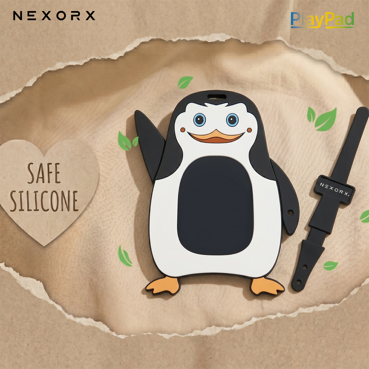 NEXORX Play Pad Animal Series Kids Doodle Drawing Pad, Silicone & Plastic, Ink-Free & Mess-Free, Travel - image 2