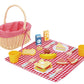 Tooky Toys Picnic Basket wooden play kitchen toy for ages 3+ | Marah Kids UAE