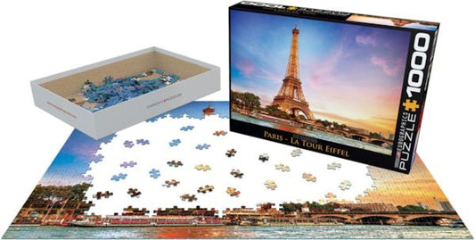 Eurographics Puzzle 1000 Paris La Tour Eiffel - Marah Kids