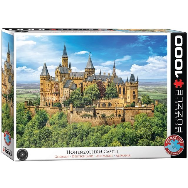 Eurographics Puzzle 1000 Hohenzollern Castle Germany - Marah Kids