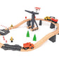 TOOKY TOY Construction Yard Train Set - Medium - Marah Kids
