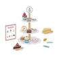 Tooky Toys Dessert Stand wooden play kitchen toy for ages 3+ | Marah Kids UAE