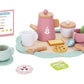 Tooky Toys Afternoon Tea Set wooden play kitchen toy for ages 3+ | Marah Kids UAE