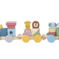 Tooky Toys Stacking Train - Animals wooden toddler toy for ages 3+ | Marah Kids UAE