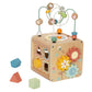Tooky Toys Play Cube wooden toddler toy for ages 3+ | Marah Kids UAE
