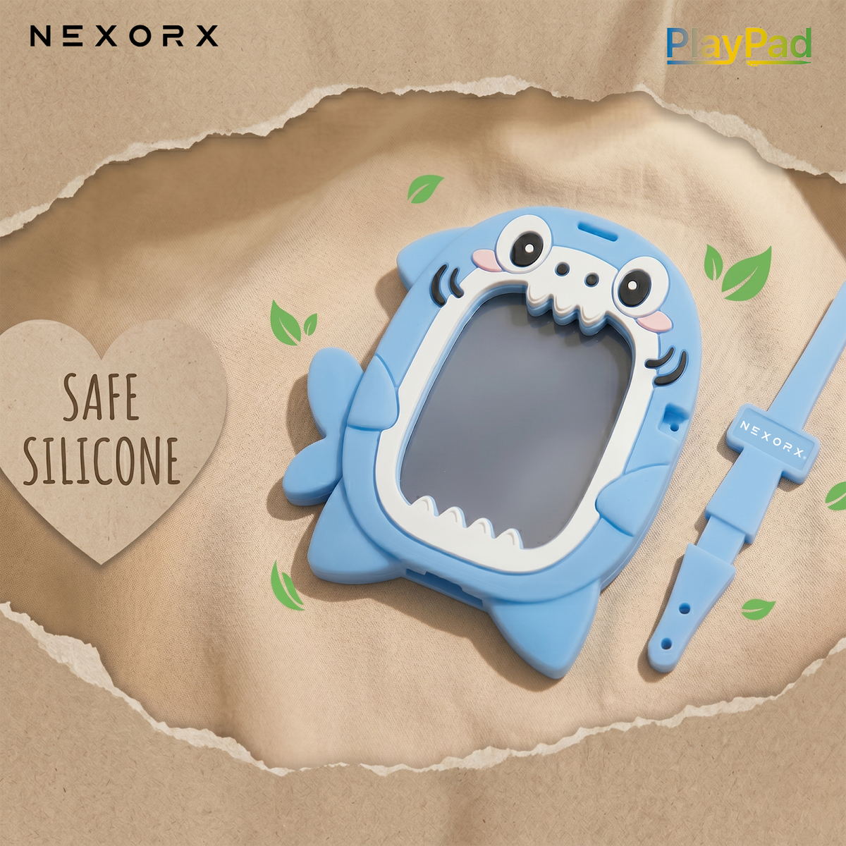 NEXORX Play Pad Animal Series Kids Doodle Drawing Pad, Silicone & Plastic, Ink-Free & Mess-Free, Travel - image 2