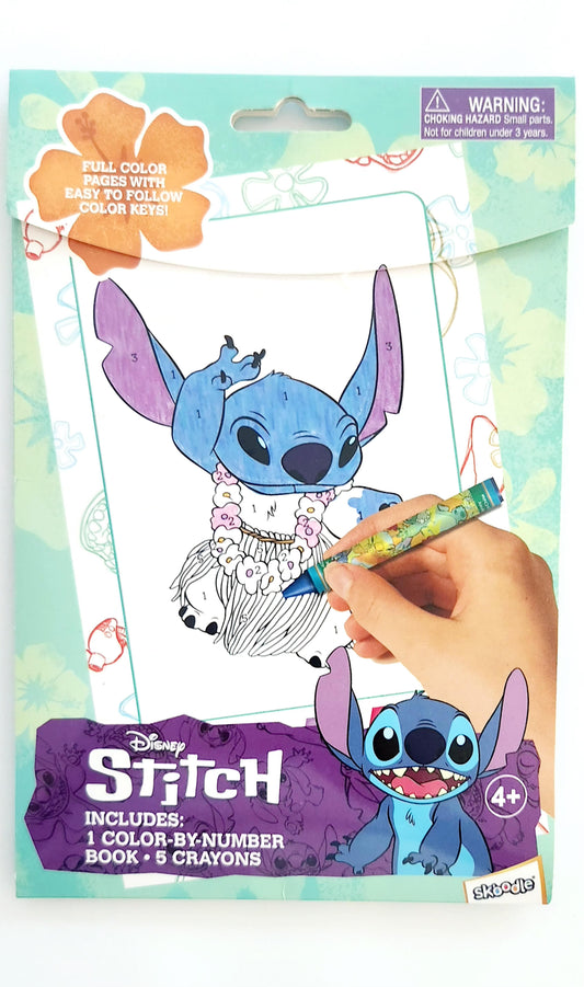 Disney Stitch Color By Number
