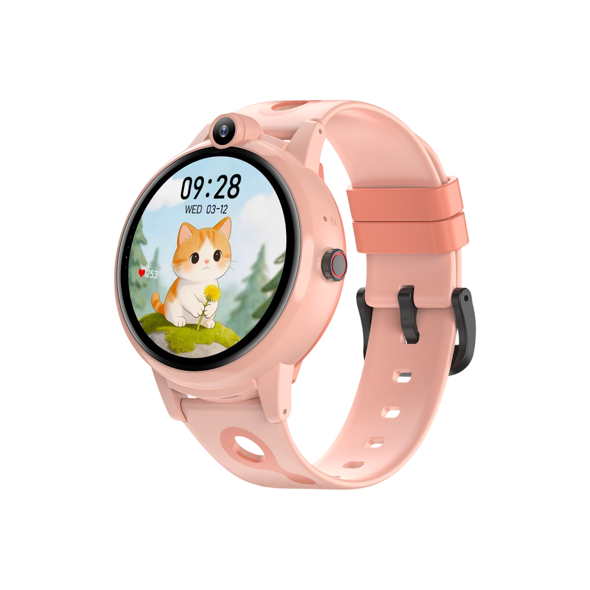 NEXORX KiddoTime Alpha R Kids Smart Watch for Boys Girls, 4G GPS Tracking Smartwatch, Video Calling, SO - image 1