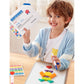 Magnetic Wooden Geometry Blocks - 250 Pcs