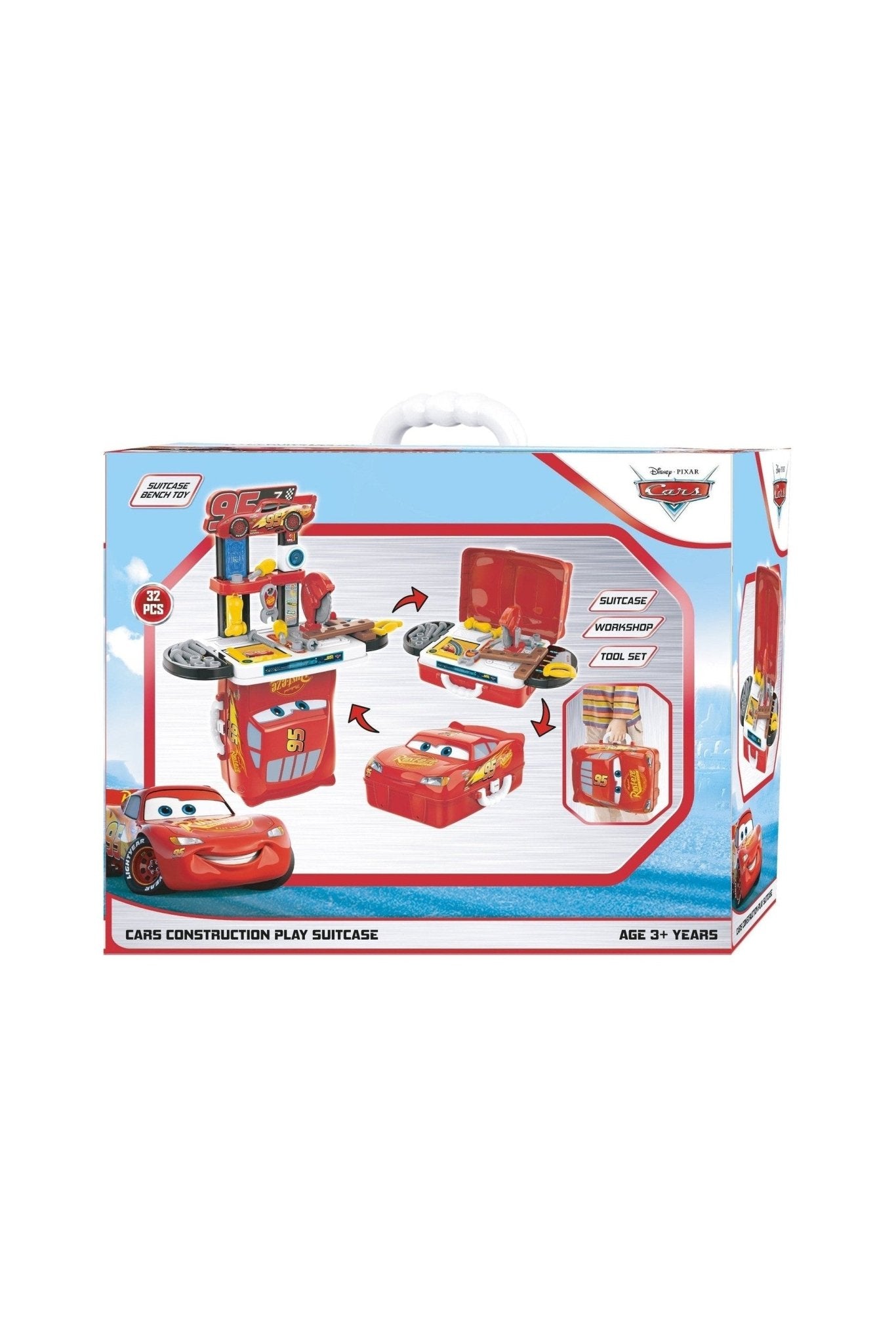 Cars Construction Play Suitcase - Marah Kids
