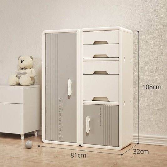 Lovely Baby - Storage Cupboard - White - Marah Kids
