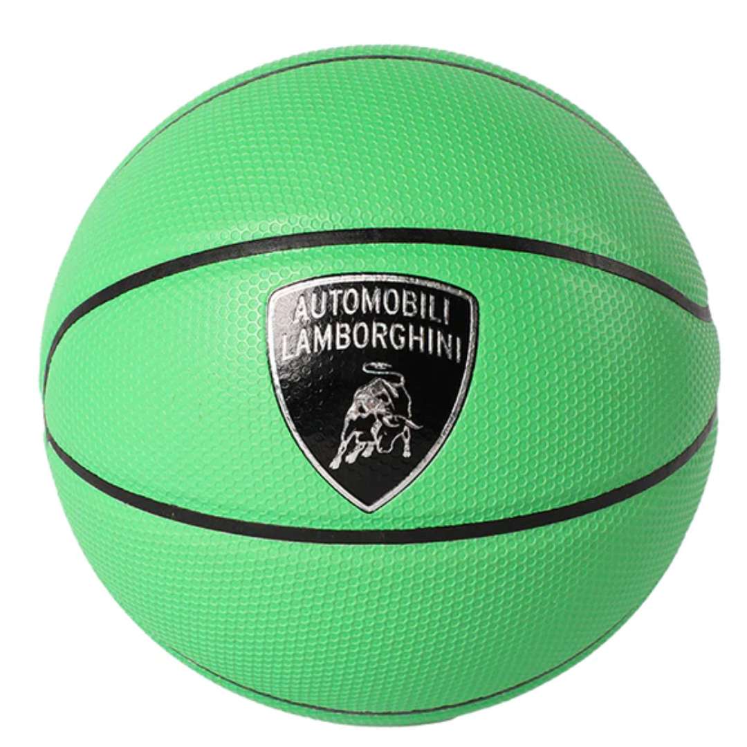Lamborghini - No 7 - Pu Basketball - Green - Marah Kids