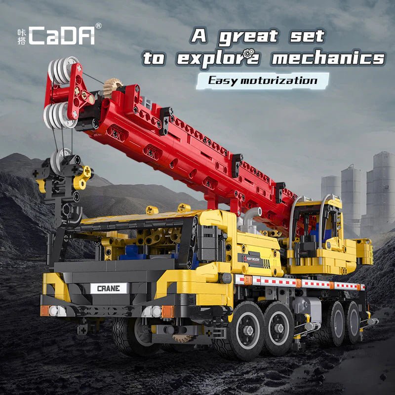 Cada Fully - functional Mobile Crane - Marah Kids