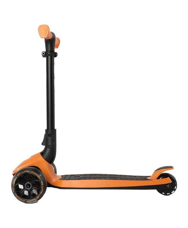 Lamborghini 3-Wheel Kids Scooter With Adjut Height-Orange