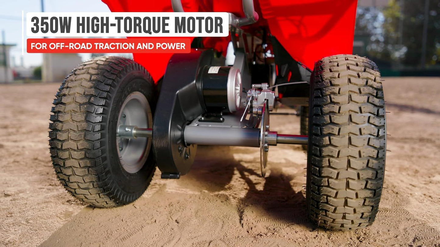 Razor Dirt Quad Red 13Km/Hr 8+ - Marah Kids