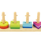 TOOKY TOY Geometric Block Sorter - Marah Kids