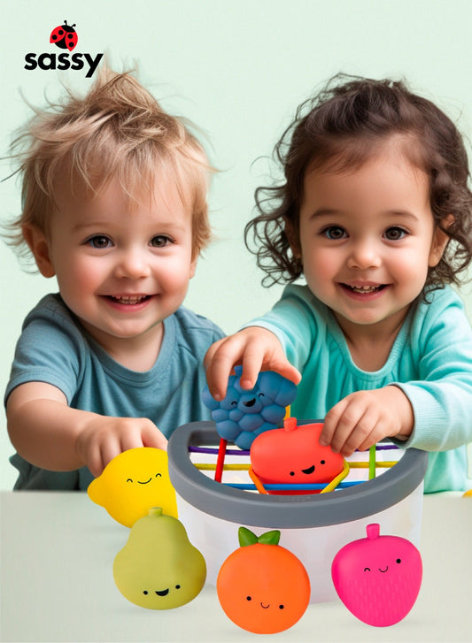 Fruit Fun Fill n' Spill Toy Safe for Babies 6m+ | BPA - Free - Marah Kids