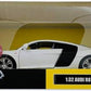 D - power MSZ – Audi R8 GT - White | Die - Cast Replica, Ultimate Collector's Item, Super Cars | Toy Vehicles, Metal Toy Car Model - Pull Back Collection | Size - 1:32, For Kids 3+ - Marah Kids