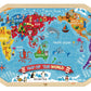 TOOKY TOY World Map Puzzle - Marah Kids