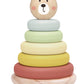 Tooky Toys Bear Tower wooden building and play set for ages 3+ | Marah Kids UAE