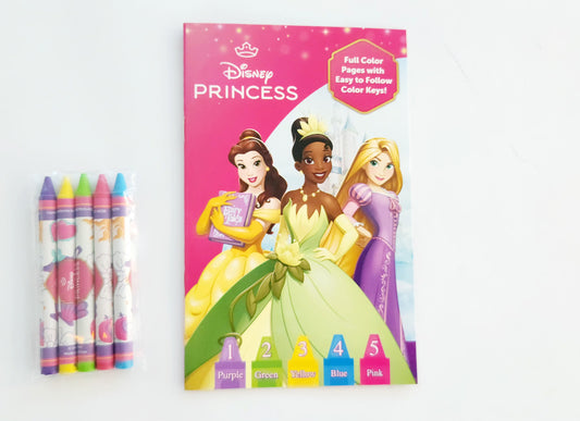 Disney Princess Color By Number