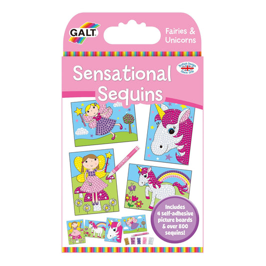 Galt Fairies & Unicorns Sensational Sequins - Marah Kids