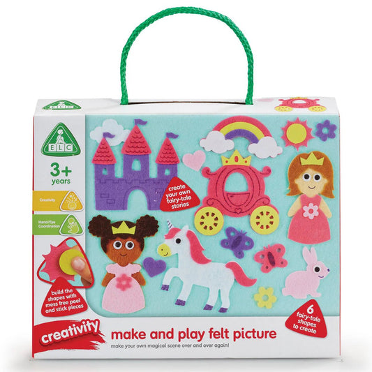ELC Art And Craft Make And Play Felt Princess Unicorn - Marah Kids