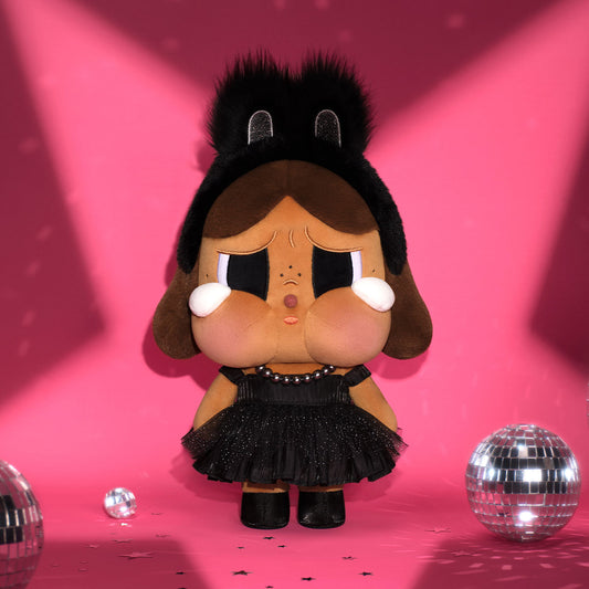 Authentic Crybaby Shiny Shiny Series- Plushdoll Hot Cute Gift Toy Black