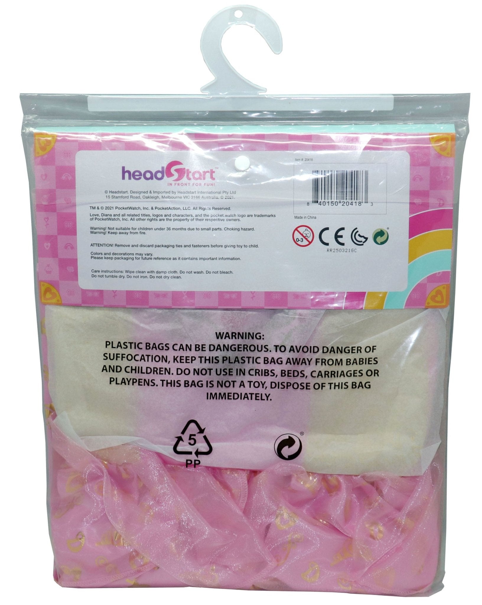 Headstart Love Diana Costume - Marah Kids