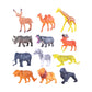 Power Joy Animal Worldz Safari Animal 6inches 4pieces