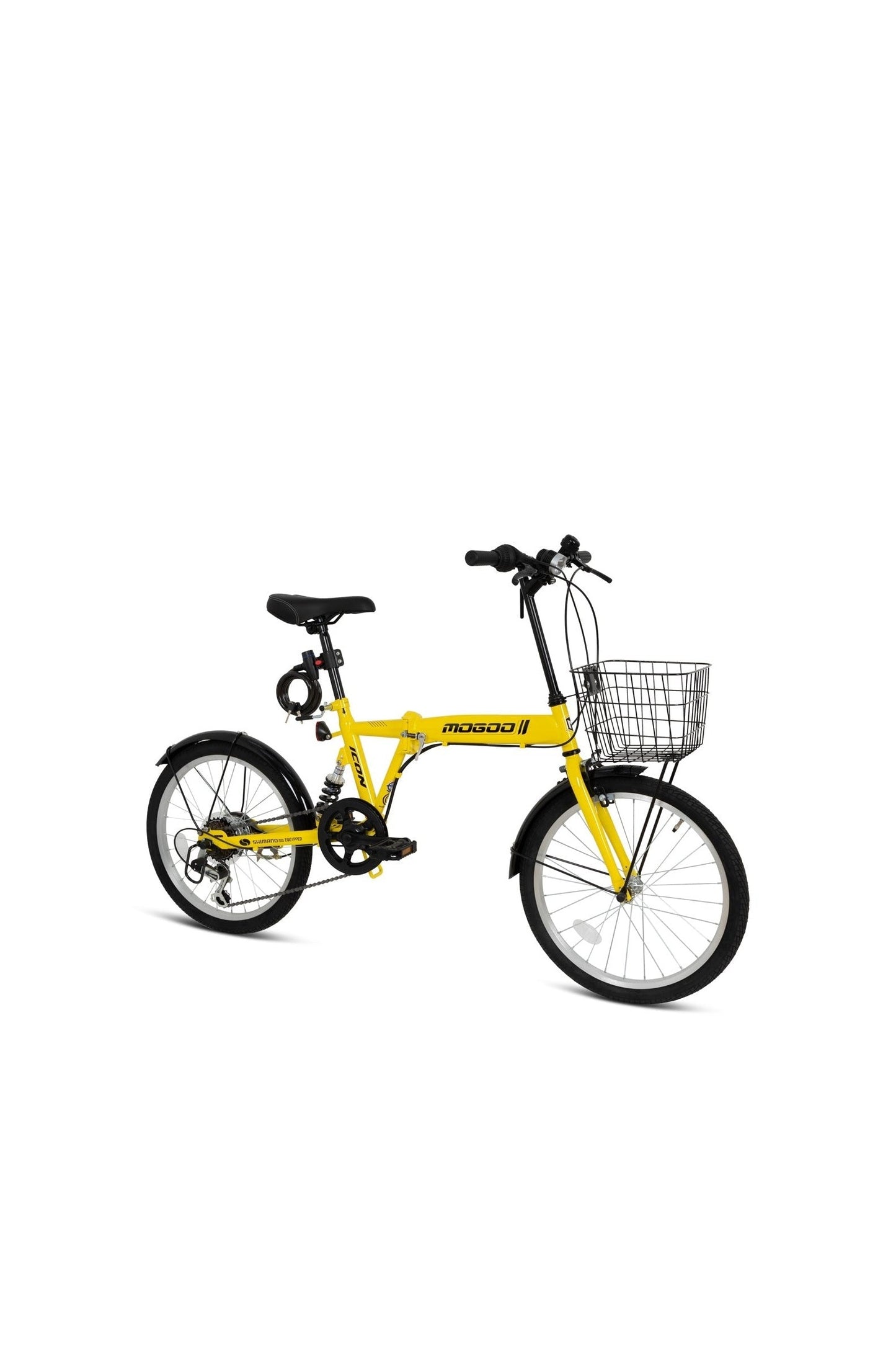 Icon 20" Folding City Bike - Yellow