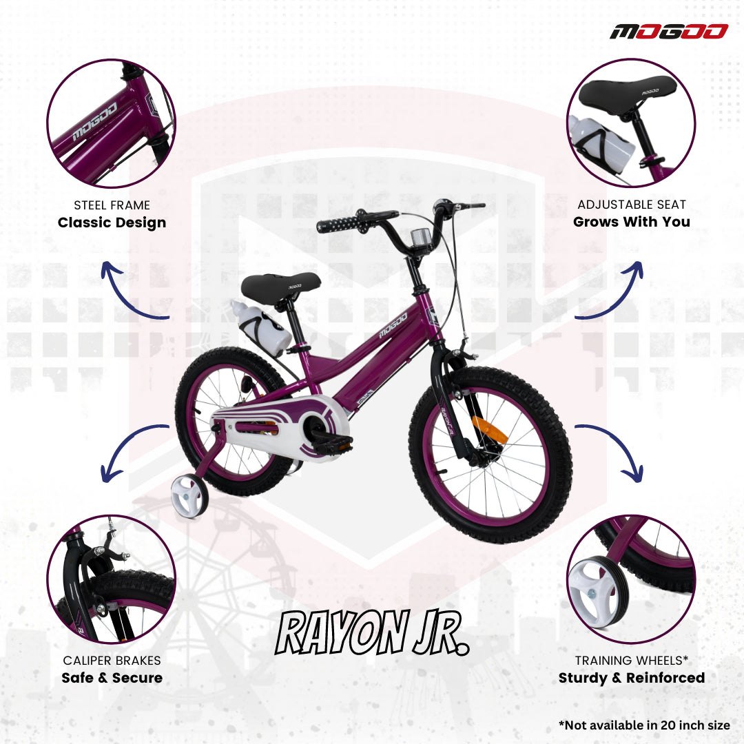 Rayon Junior 2.0 20" Kids Bicycle - Purple