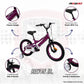 Rayon Junior 2.0 20" Kids Bicycle - Purple - Marah Kids