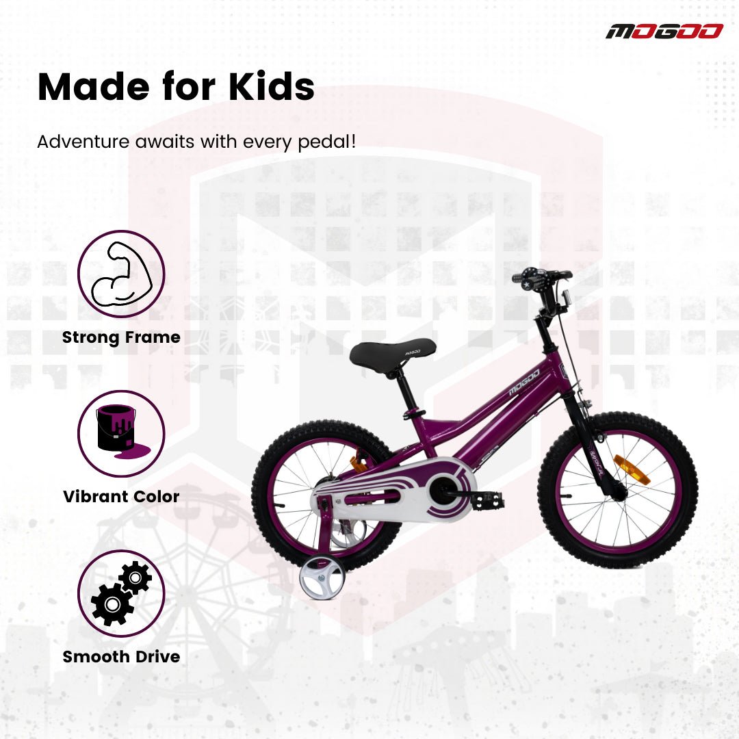 Rayon Junior 2.0 20" Kids Bicycle - Purple - Marah Kids