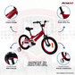 Rayon Junior 2.0 20" Kids Bicycle - Red - Marah Kids