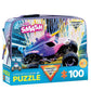 Eurographics Puzzle 100 In Lunch Bag - Monster Jam Sparkle Smash - Marah Kids