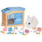 Cute Pet Rabbit White Space Cage - Marah Kids