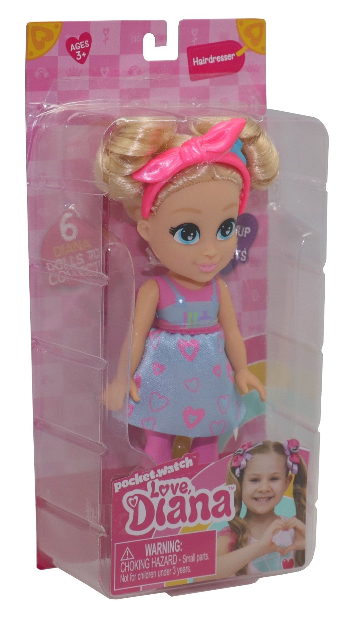 Headstart Love Diana Doll Hairdresser 6" - Marah Kids