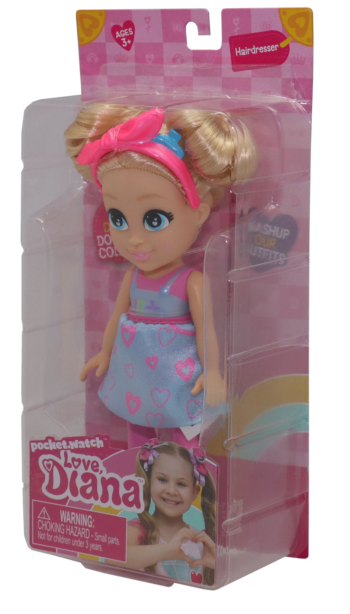 Headstart Love Diana Doll Hairdresser 6" - Marah Kids