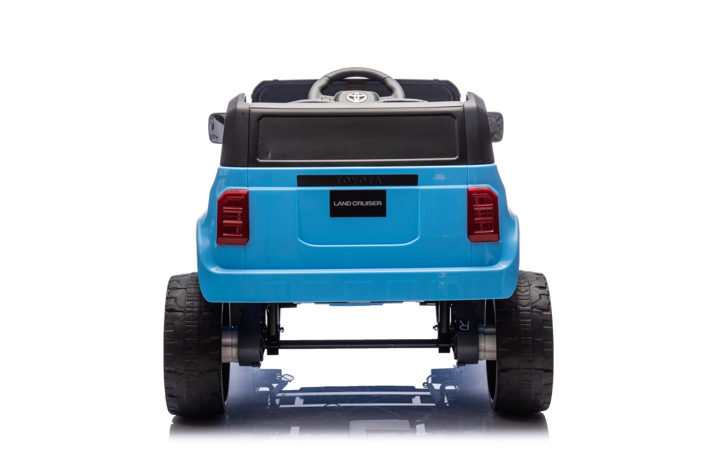 Toyota Prado Children Ride On Car with Remote Control - Blue 12V