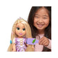 Disney Princess Rapunzel Hair Styling Animatronic 15-Inch Doll
