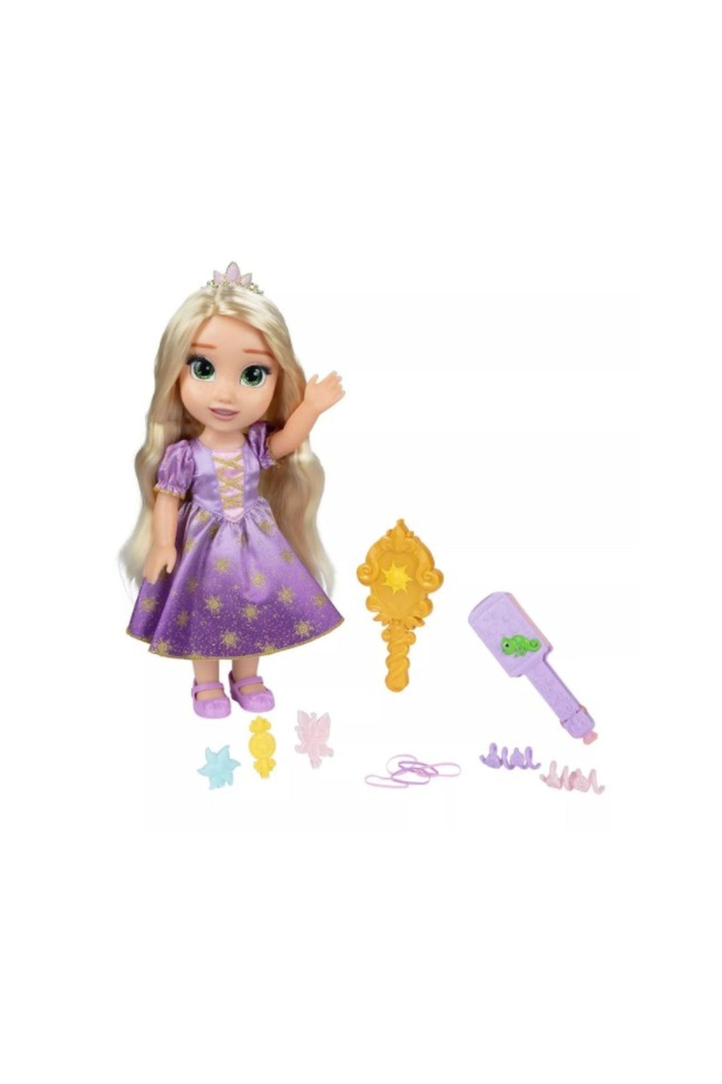 Disney Princess Rapunzel Hair Styling Animatronic 15-Inch Doll