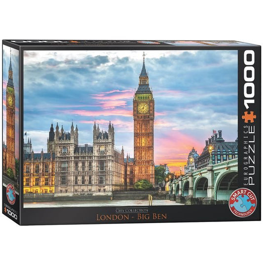 Eurographics Puzzle 1000 London Big Ben - Marah Kids