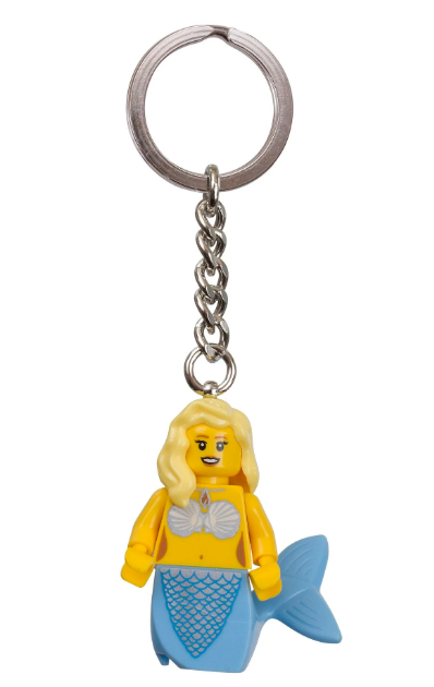 Lego Mermaid Key Chain