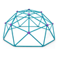 Plum Deimos Metal Dome Climber - Marah Kids