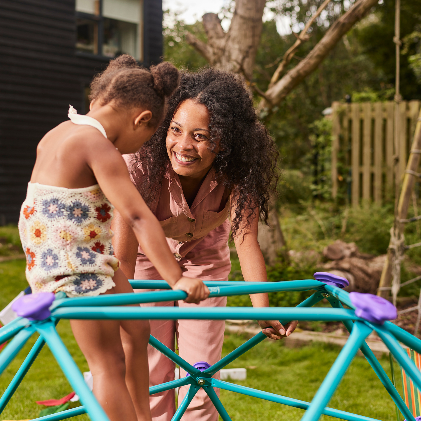 Plum Deimos Metal Dome Climber - Marah Kids