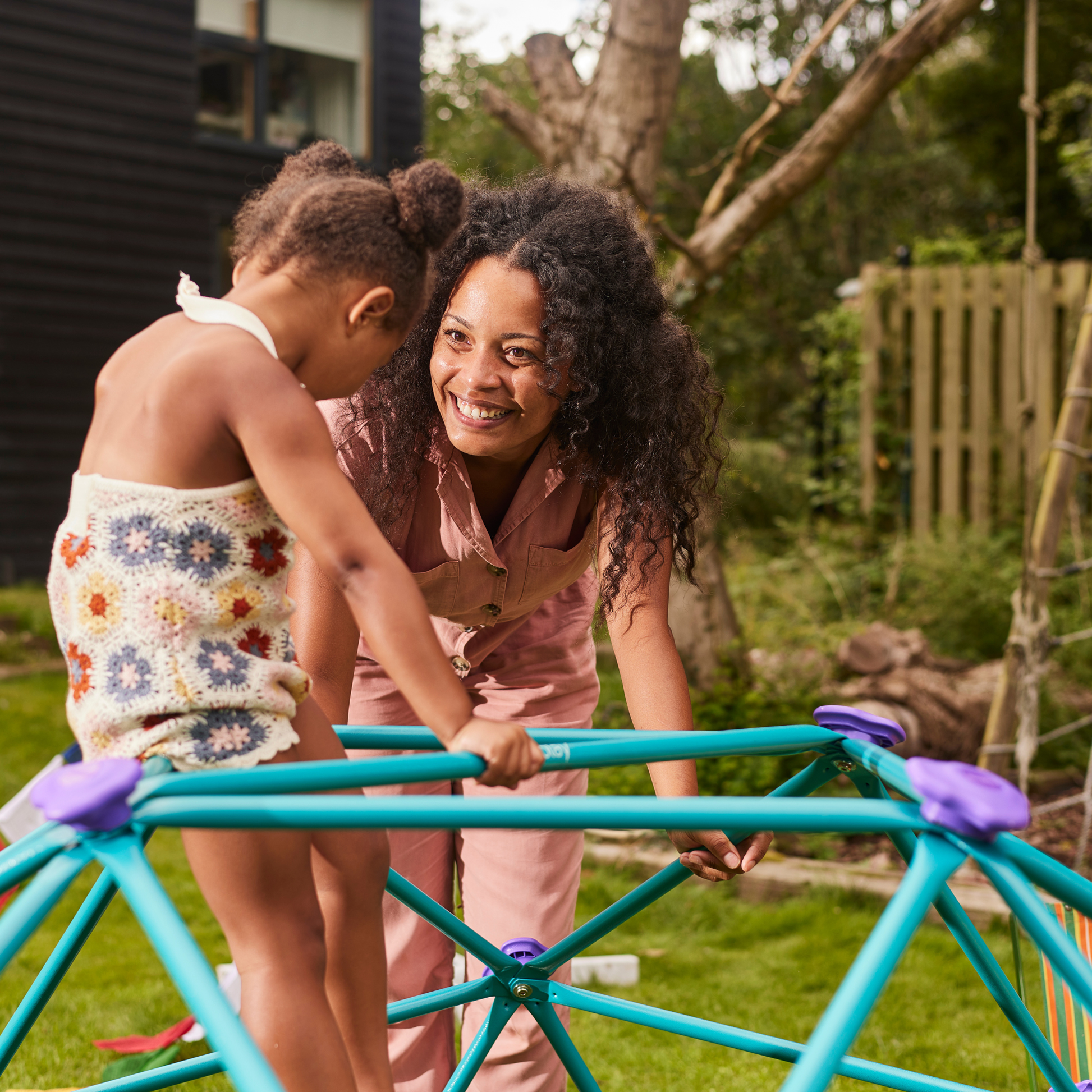 Plum Deimos Metal Dome Climber - Marah Kids